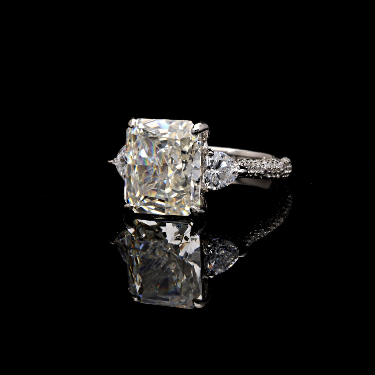 RADIANT CUT SOLITAIRE RING