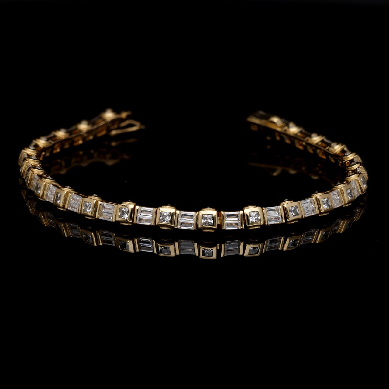 BAGUETTES TENNIS BRACELET