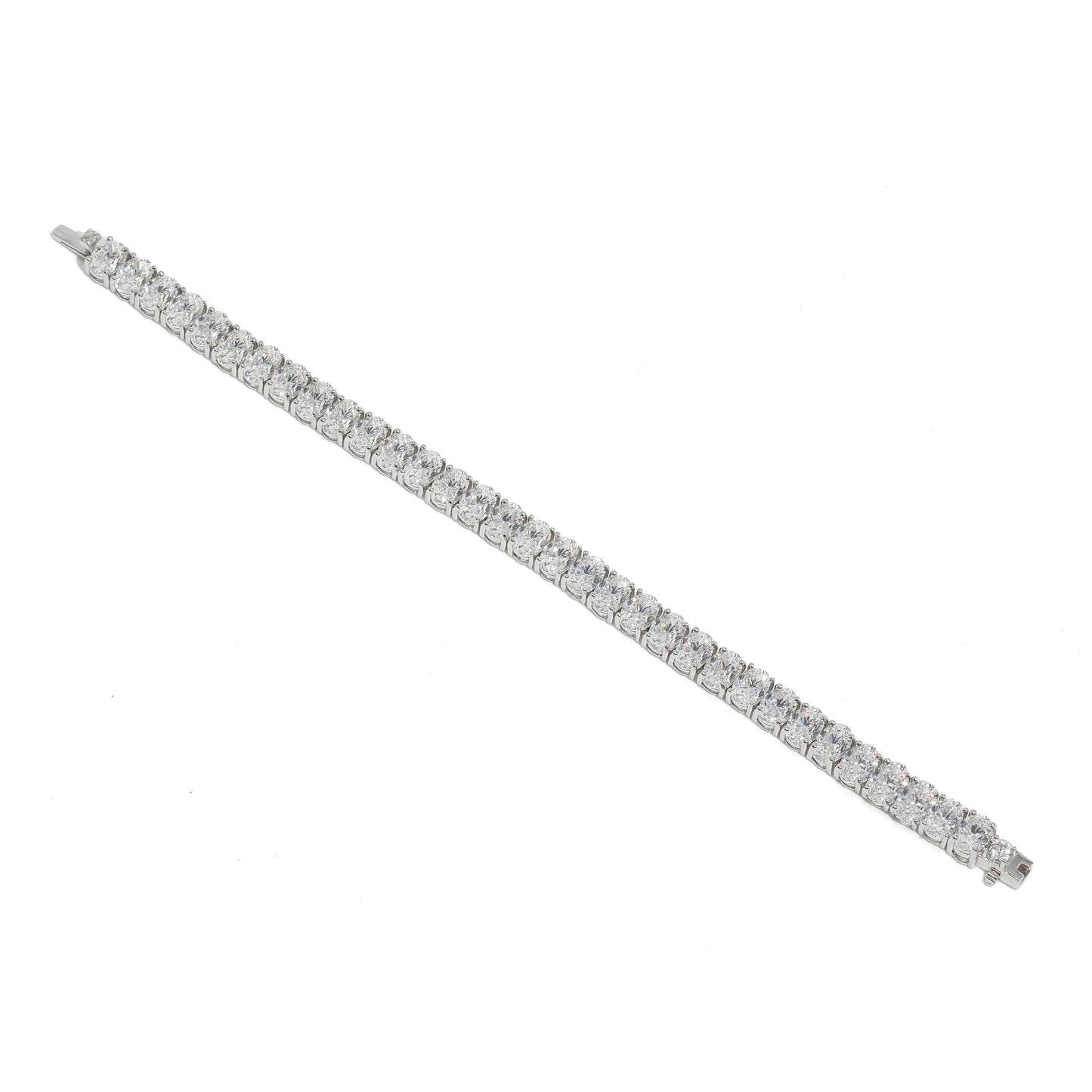 OVAL SOLITAIRE QUEEN TENNIS BRACELET 2