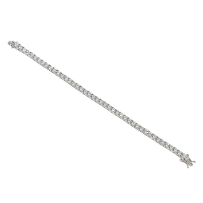 4,5 MM RADIANT CUT TENNIS BRACELET