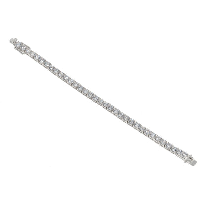 4,5 MM RADIANT CUT TENNIS BRACELET