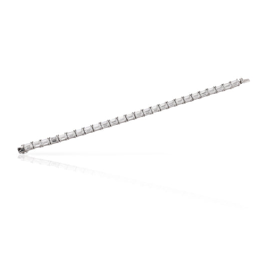 CLASSIC BAGUETTE TENNIS BRACELET