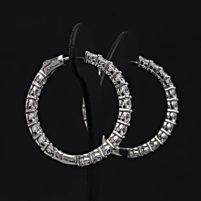 CLASSIC ROUND HOOP EARRINGS