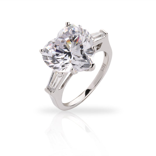 HEART SOLITAIRE RING