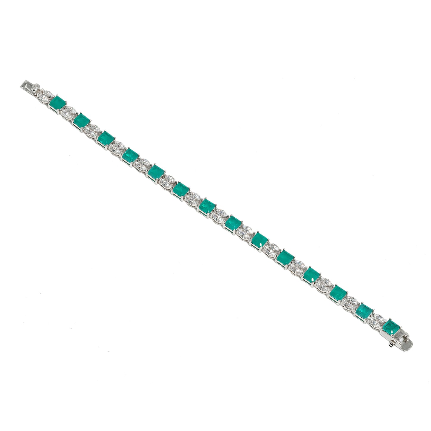 BICOLOR PARAIBA TENNIS BRACELET