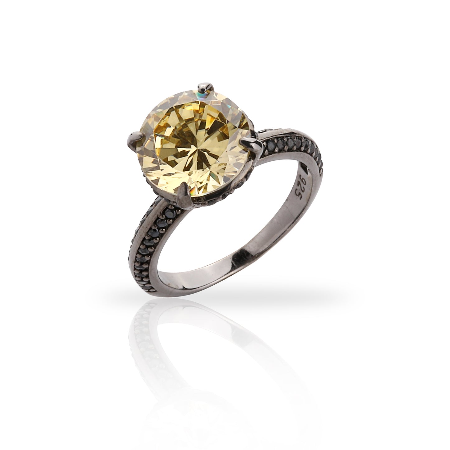 OXYDE YELLOW DIAMOND SOLITAIRE