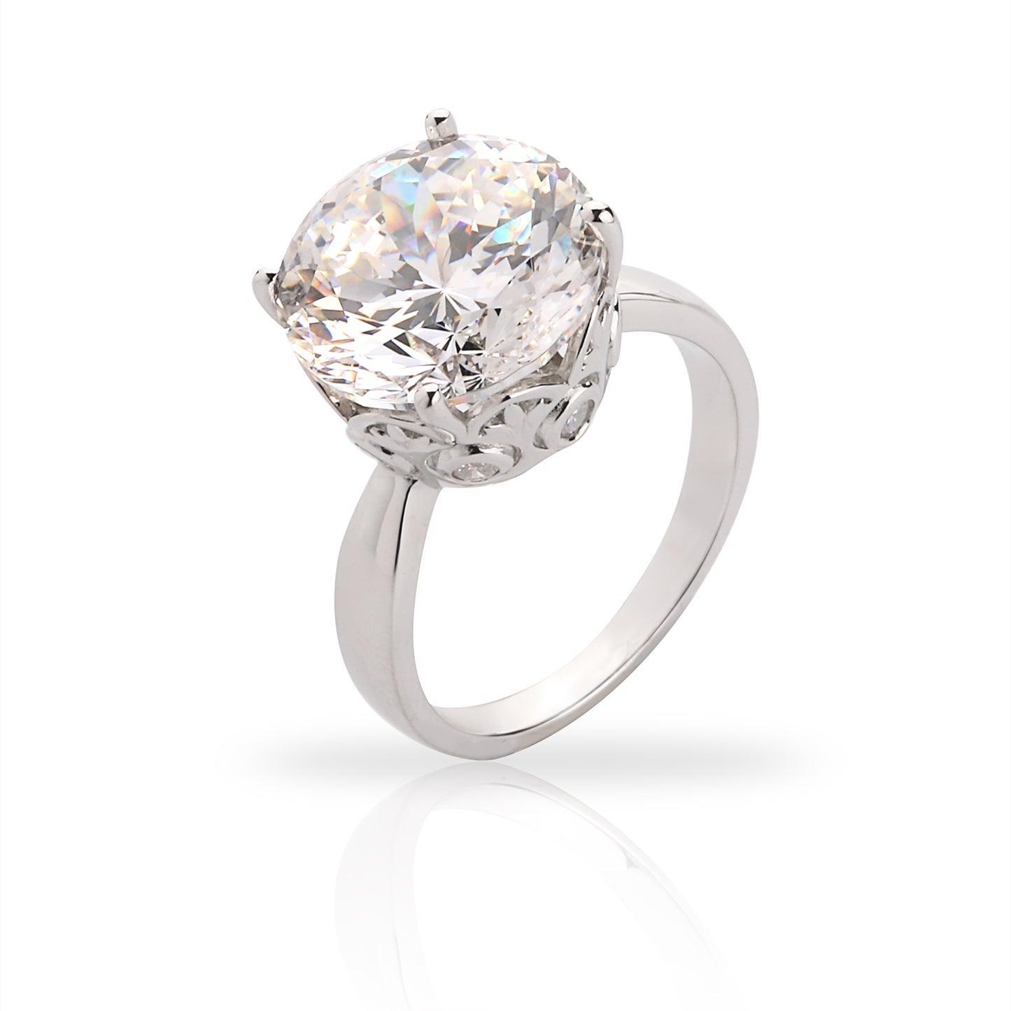 HIGH SETTING SOLITAIRE RING