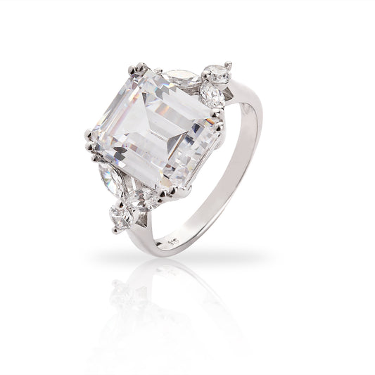 RADIANT CUT SOLITAIRE RING