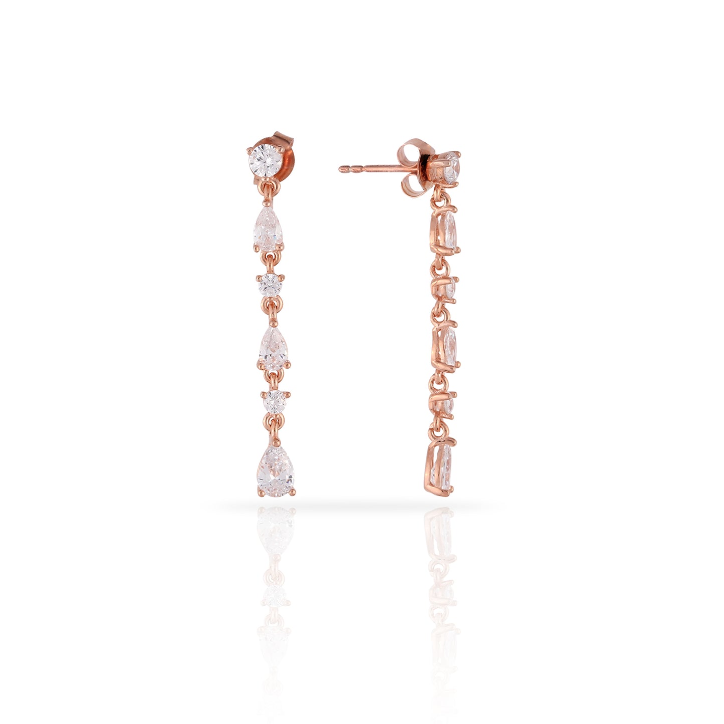 DANGLING DROPSTONES EARRINGS